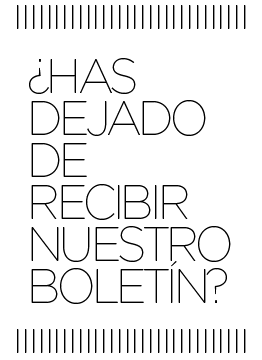 Confirma tu suscripción al boletín de masdearte